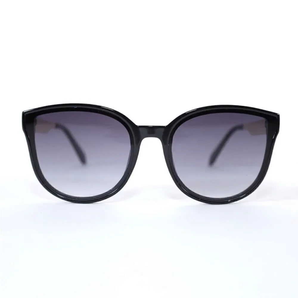 Quay Australia Date Night Round Sunglasses Black Brand New Original Packaging